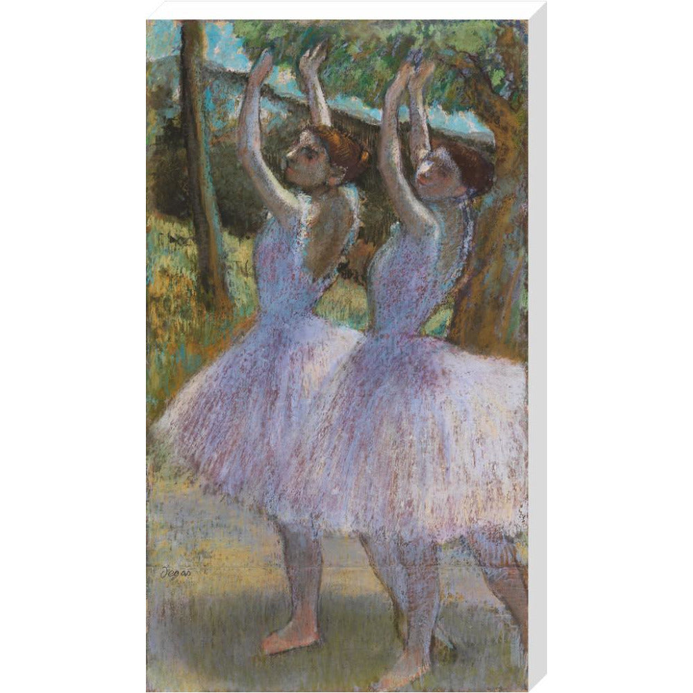 Dancers in Violet Dresses - Art print