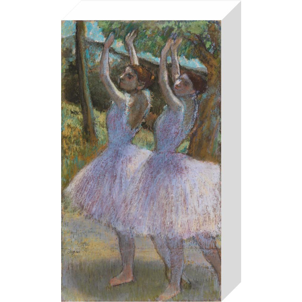 Dancers in Violet Dresses - Art print