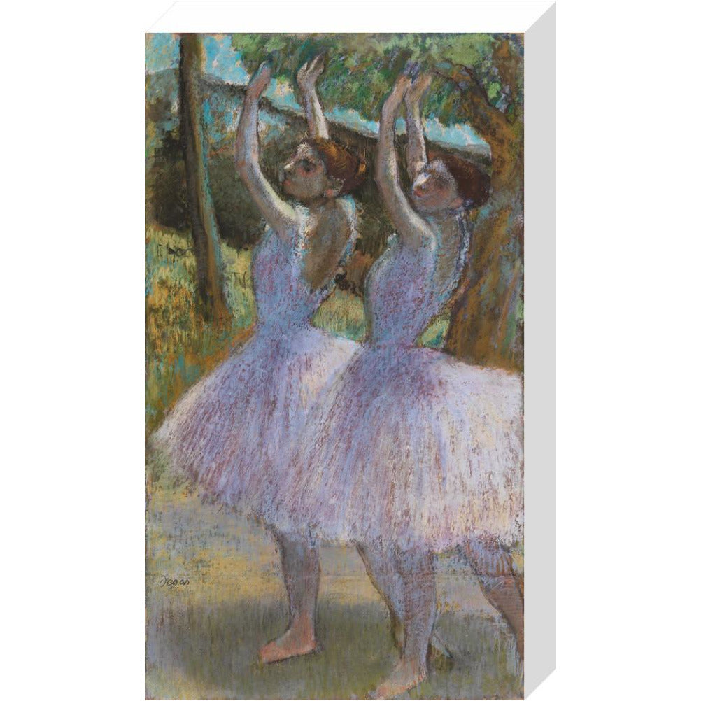 Dancers in Violet Dresses - Art print