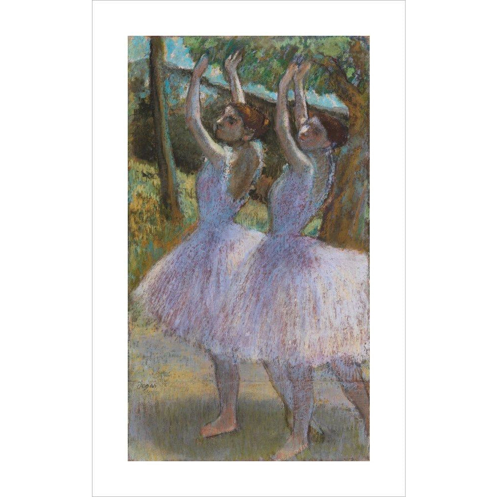 Dancers in Violet Dresses - Art print