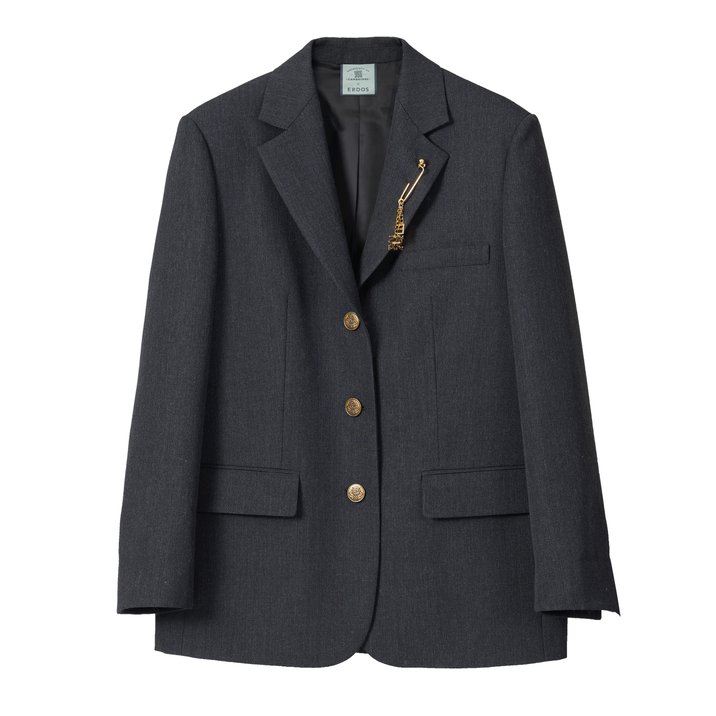 ERDOS x Cambridge Women's Pure Wool Oversized Blazer