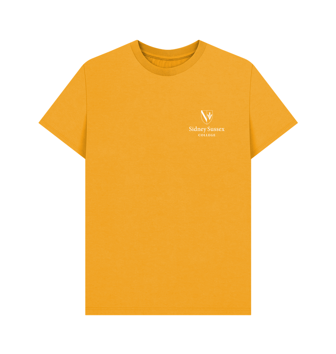 Mustard Sidney Sussex College Crew neck tee