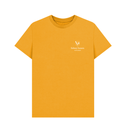 Mustard Sidney Sussex College Crew neck tee