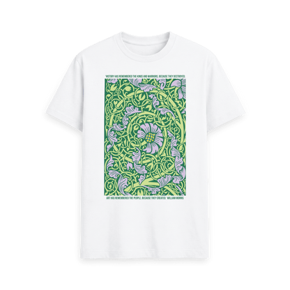 White Printed T-shirt Front
