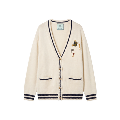ERDOS x Cambridge  Women's Wool-Cashmere V-Neck Cardigan