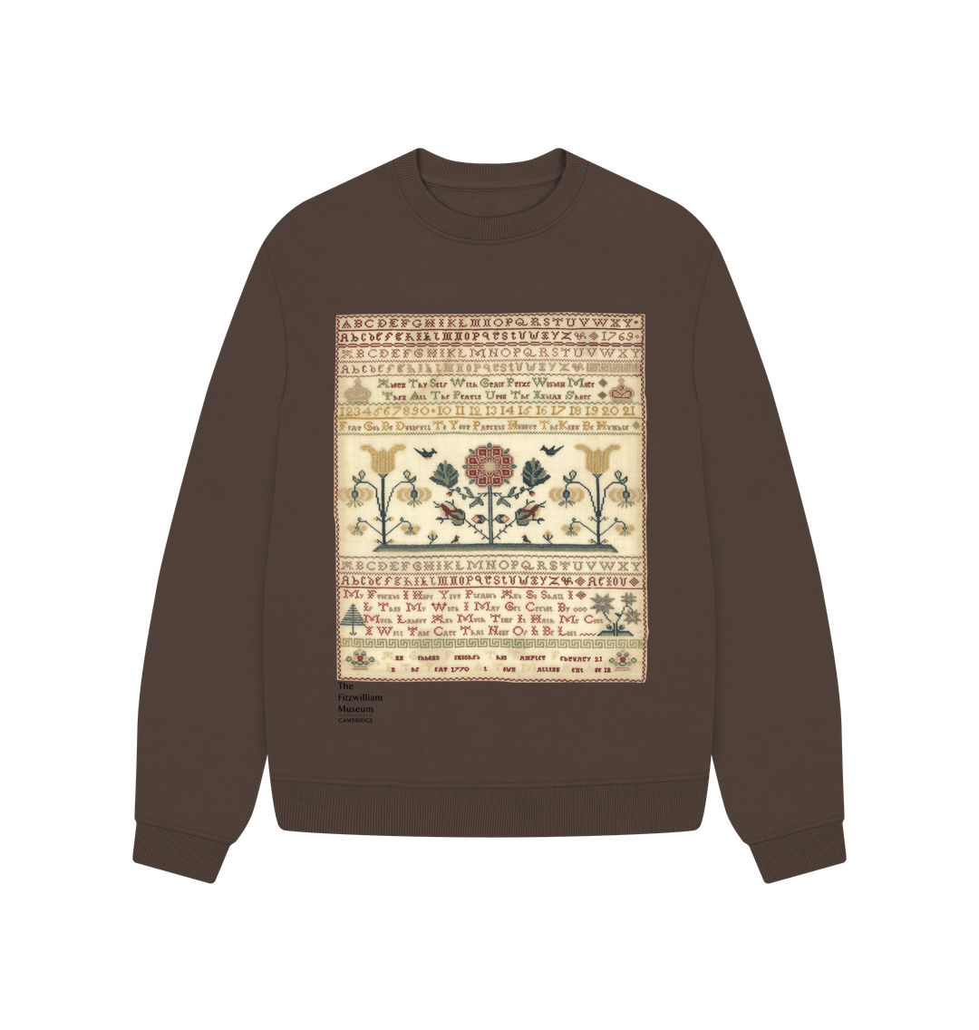 Chocolate Flower Sampler, Crew neck sweater