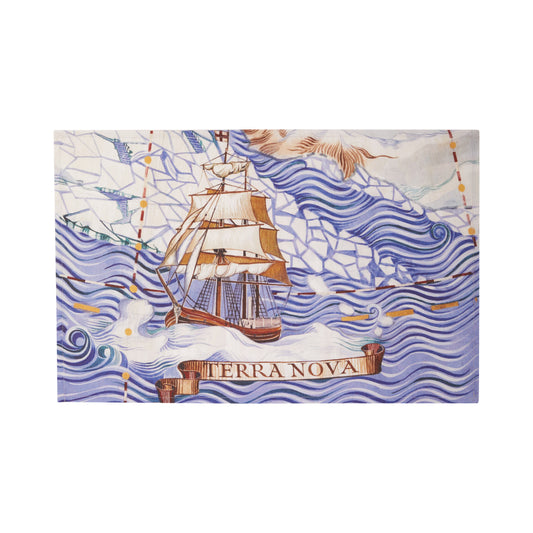 Polar Maps: Terra Nova - Tea towel