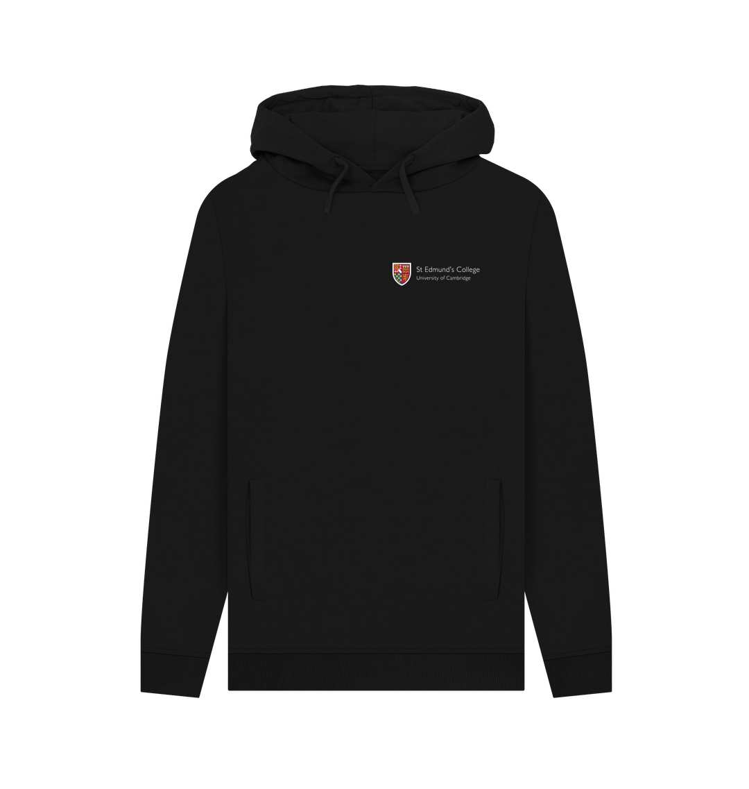 Black Printed Hoody Front