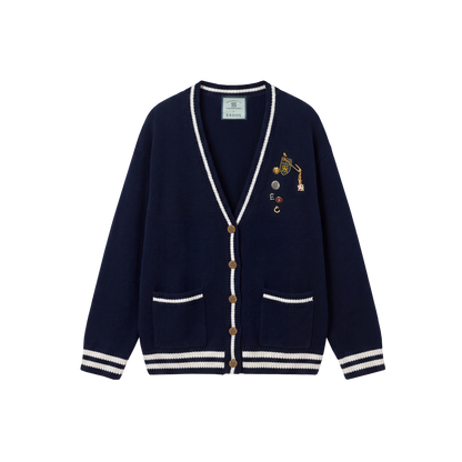 ERDOS x Cambridge  Women's Wool-Cashmere V-Neck Cardigan