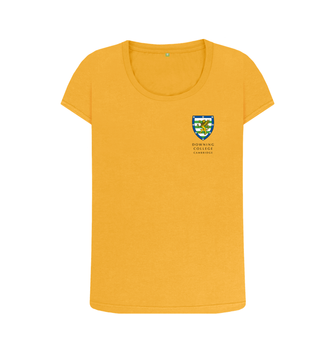 Mustard Printed T-shirt Front