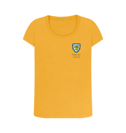 Mustard Printed T-shirt Front