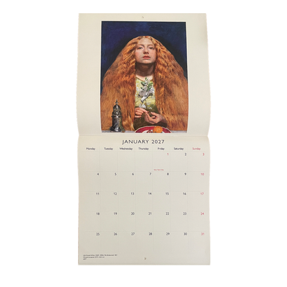 Pre-Raphaelite Art from the Fitzwilliam Museum - 2027 Calendar
