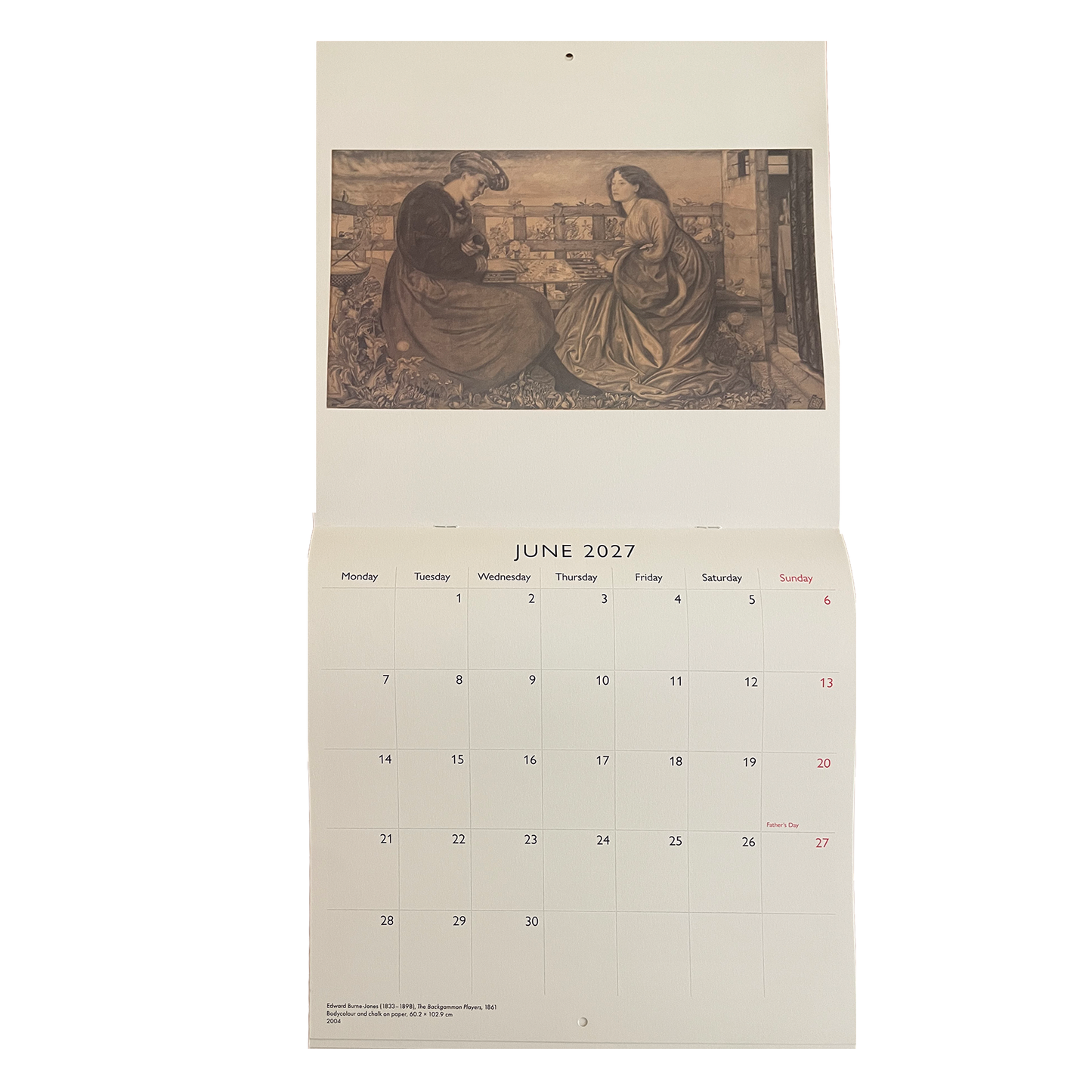 Pre-Raphaelite Art from the Fitzwilliam Museum - 2027 Calendar