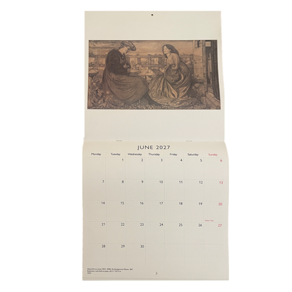 Pre-Raphaelite Art from the Fitzwilliam Museum - 2027 Calendar