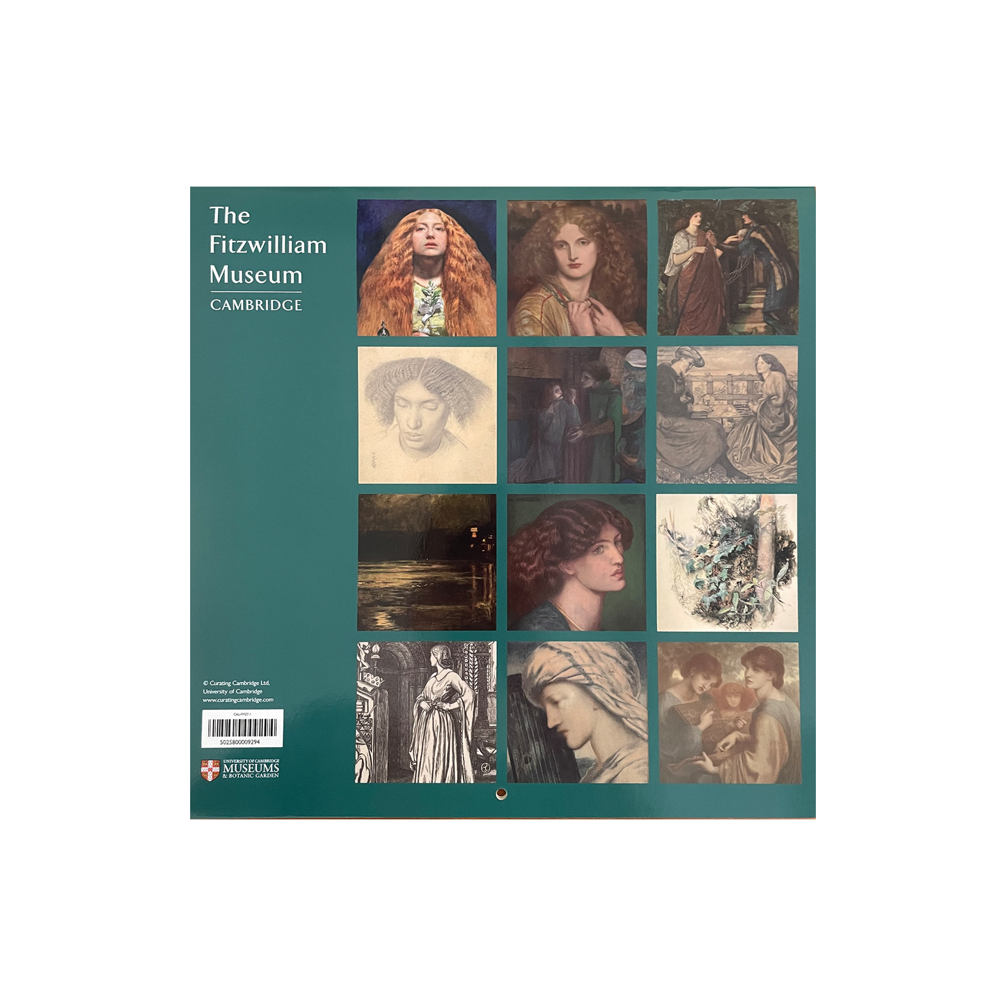 Pre-Raphaelite Art from the Fitzwilliam Museum - 2027 Calendar