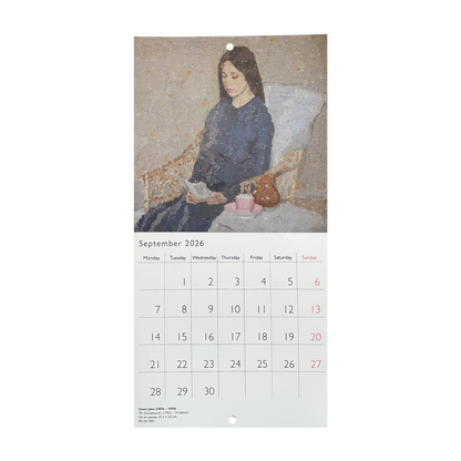 Paintings from the Fitzwilliam Museum - 2026 mini calendar