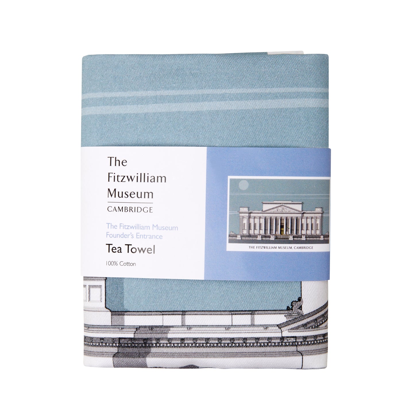 Fitzwilliam Portico - Tea towel