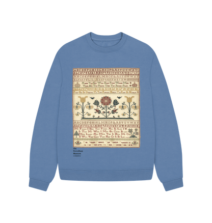 Solent Flower Sampler, Crew neck sweater