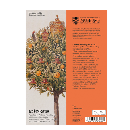 An Orange Tree - Christmas card wallet