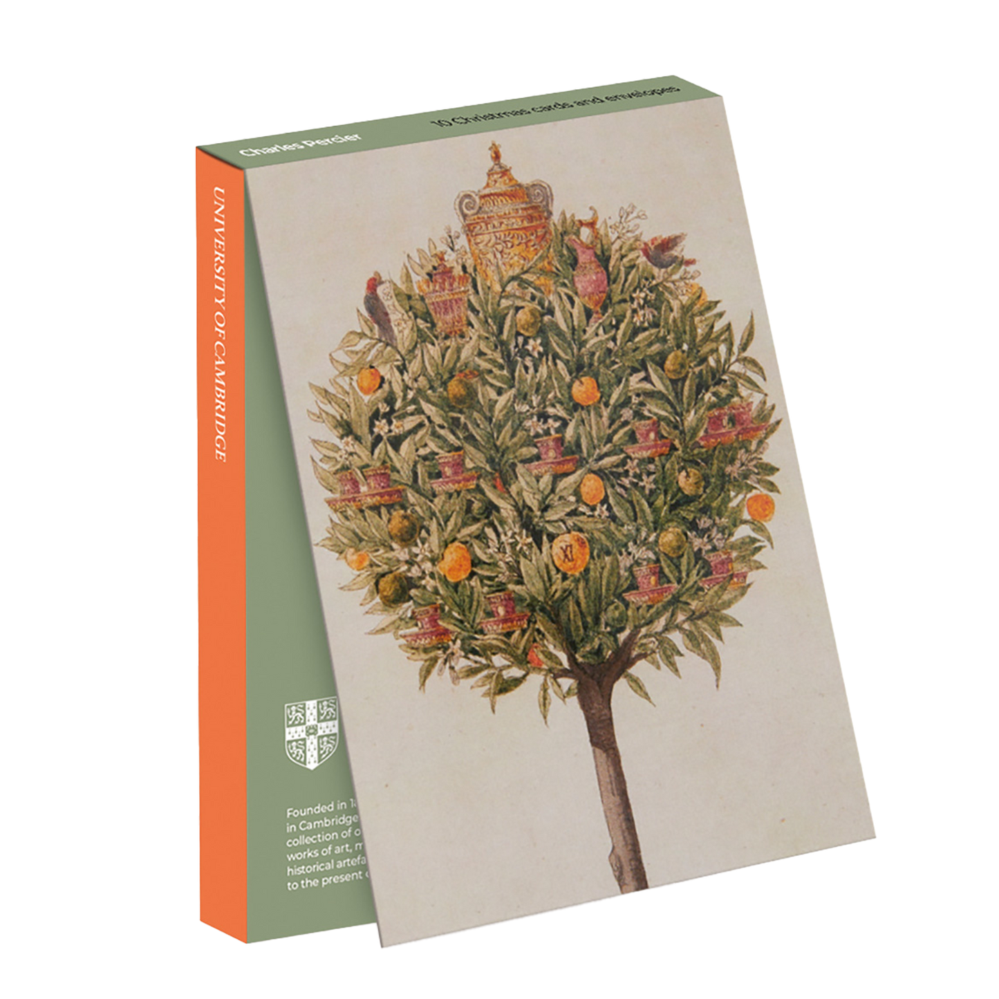 An Orange Tree - Christmas card wallet