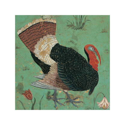 A Turkey - Christmas card wallet