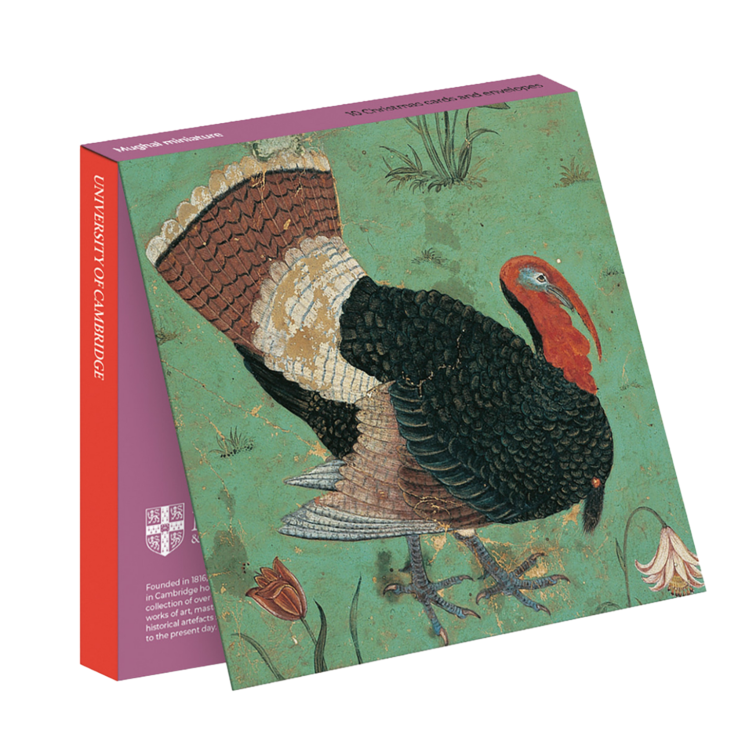 A Turkey - Christmas card wallet