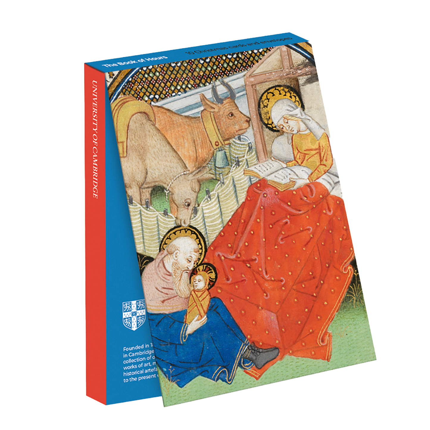 Book of Hours: Mary Reading - Christmas card wallet