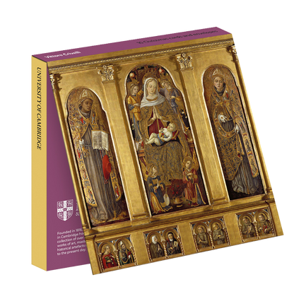 Virgin & Child Enthroned - Christmas card wallet