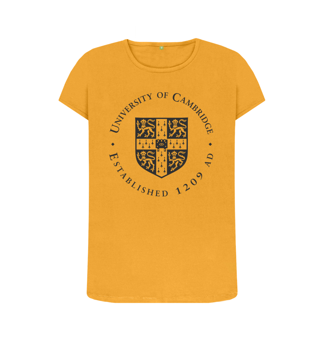 Mustard Printed T-shirt Front