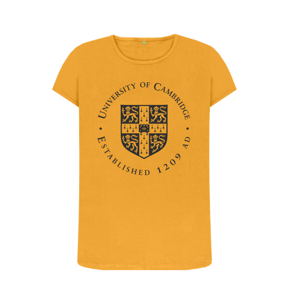 Mustard Printed T-shirt Front