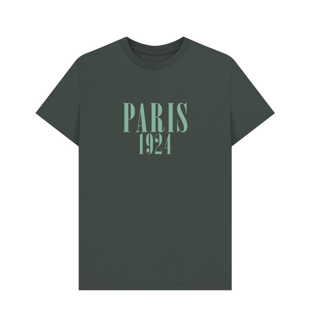 Dark Grey Paris 1924 Olympics - T-shirt