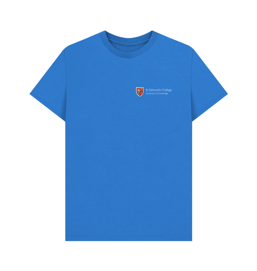 Bright Blue Printed T-shirt Front