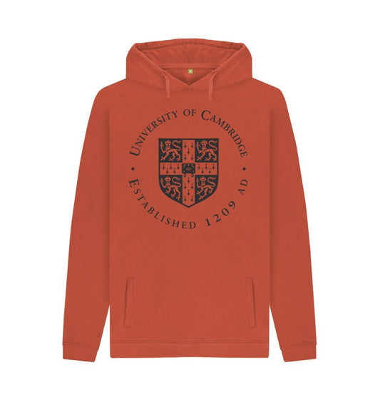 Rust Men's University of Cambridge Hoodie