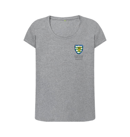 Athletic Grey Printed T-shirt Front