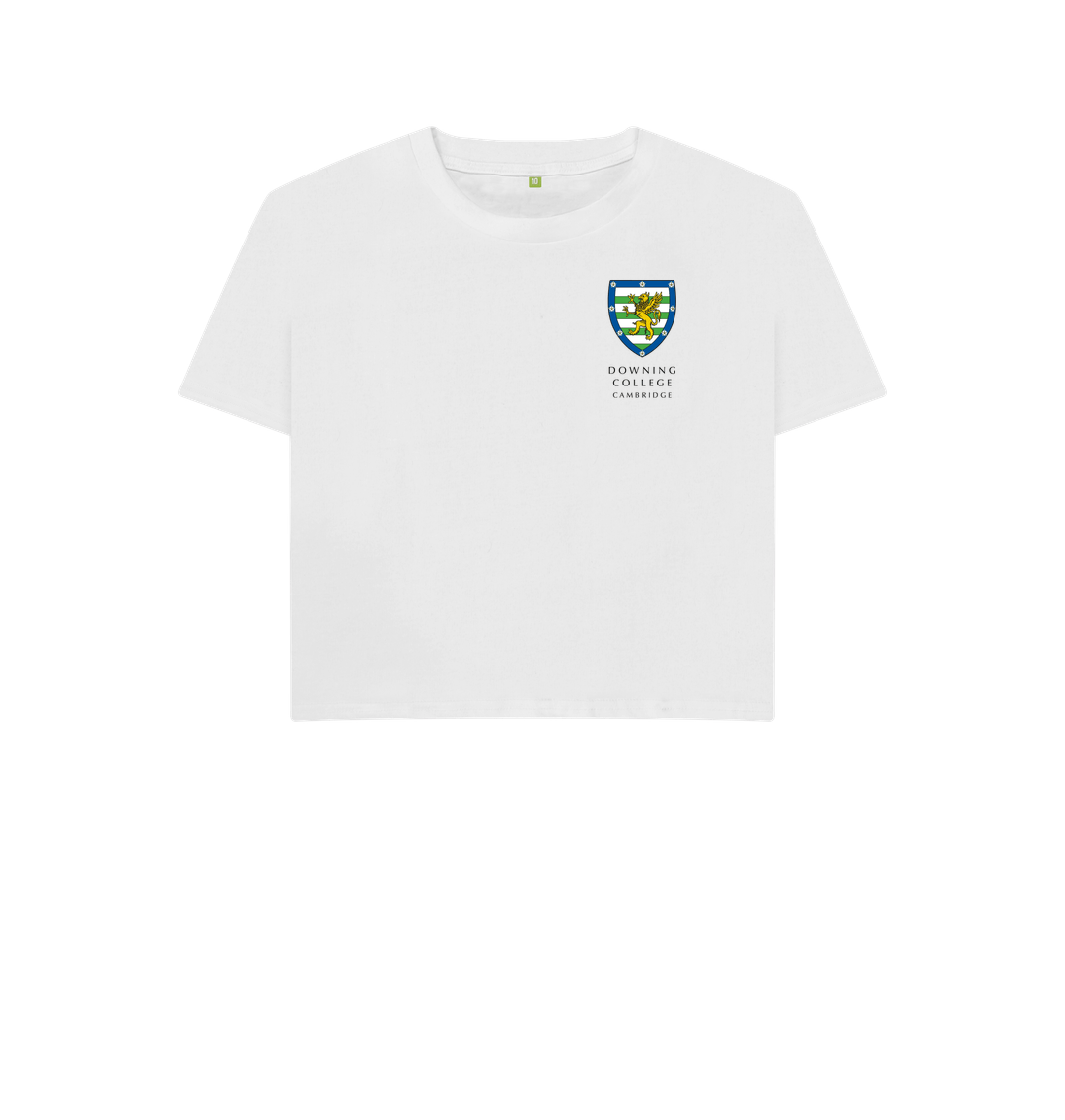 White Printed T-shirt Front