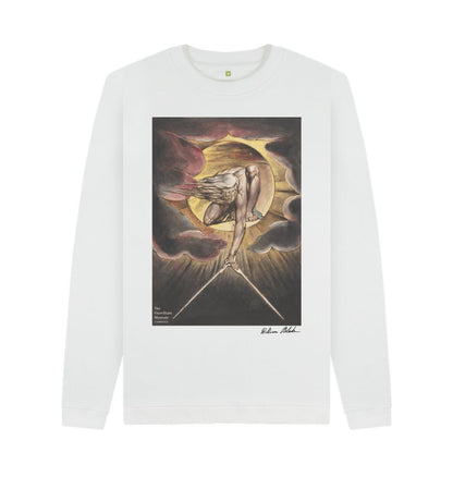 White William Blake's Ancient of Days\/Frontispiece Sweatshirt