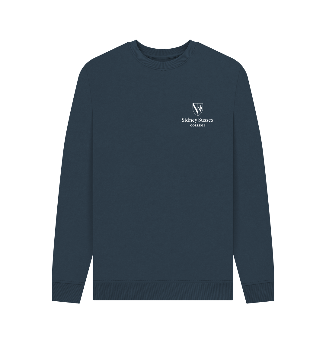 Navy Blue Sidney Sussex College Clasic Crew Neck Sweater