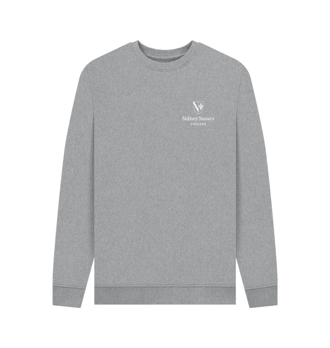 Light Heather Sidney Sussex College Clasic Crew Neck Sweater