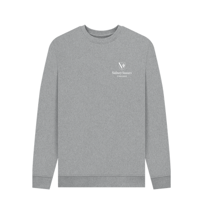 Light Heather Sidney Sussex College Clasic Crew Neck Sweater