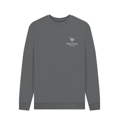 Slate Grey Sidney Sussex College Clasic Crew Neck Sweater