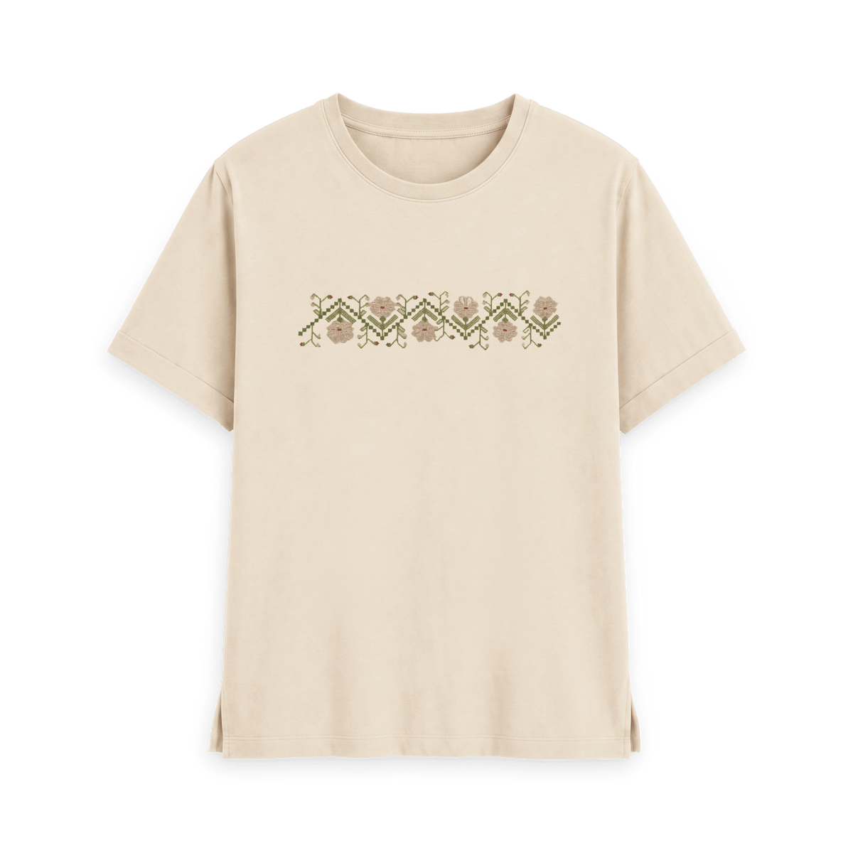 Oat Printed T-shirt Front