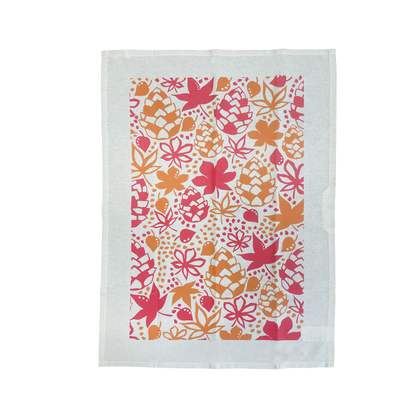 Autumn Leaves - Tea towel