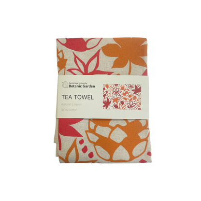 Autumn Leaves - Tea towel