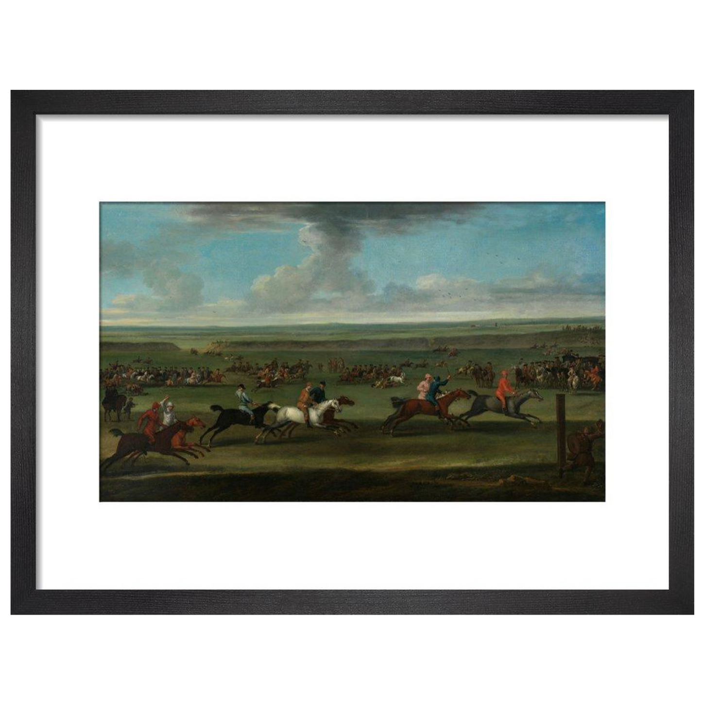 A Race on the Round Course at Newmarket - Art print