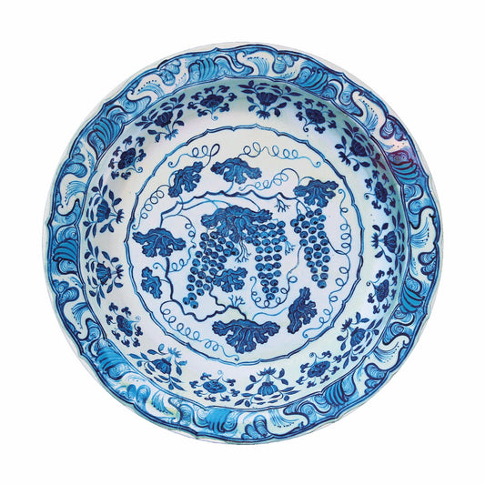 Blue Grapes - Tin plate