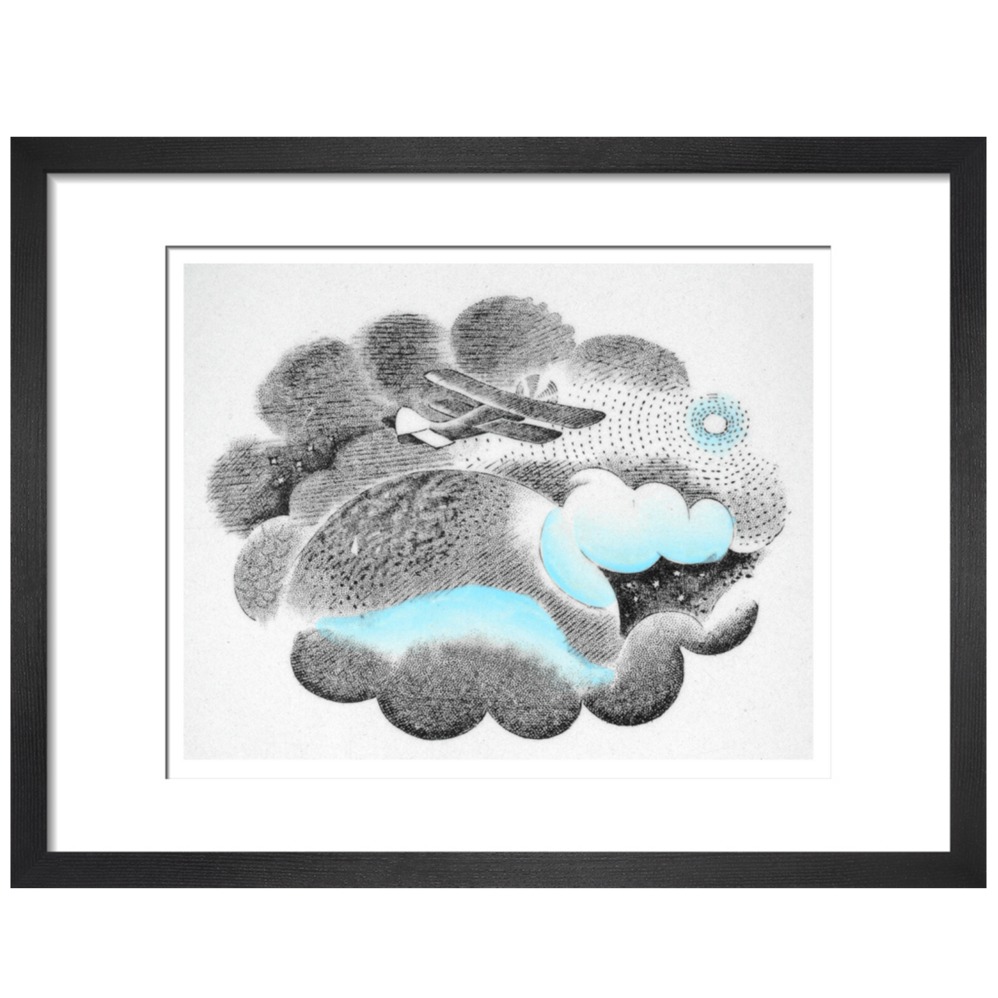 Aeroplane from 'Travel' series - Art print