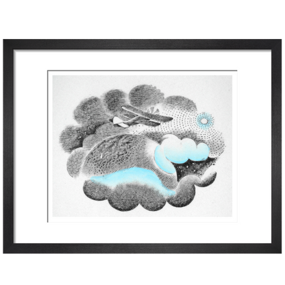 Aeroplane from 'Travel' series - Art print