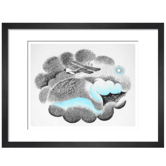 Aeroplane from 'Travel' series - Art print