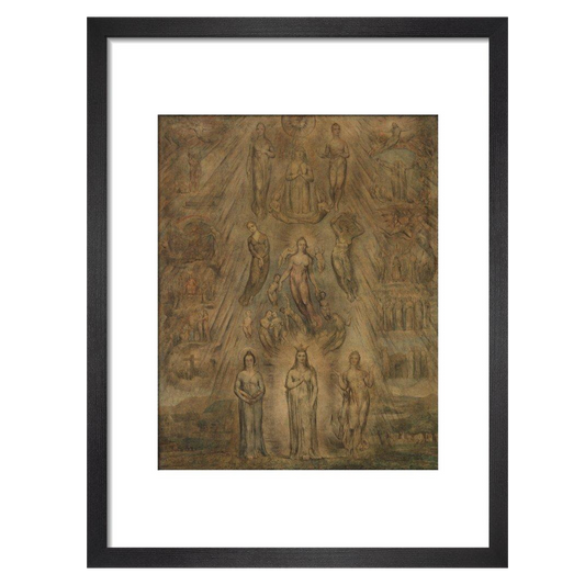 An Allegory of the Spiritual Condition of Man - Art print