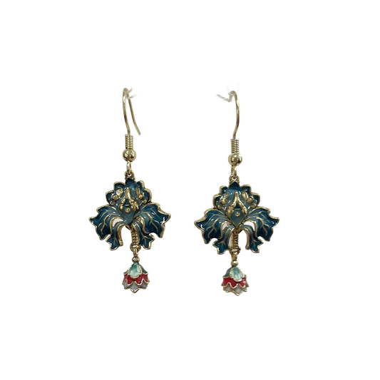 Artichoke Flower - Earrings